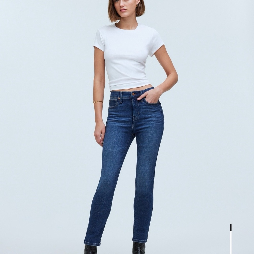 Madewell Petite Stovepipe Jeans